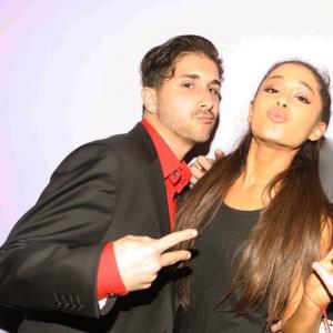 Mario Tarquinio and Ariana Grande Kisses