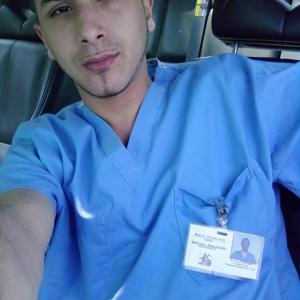 Me in my scrubs