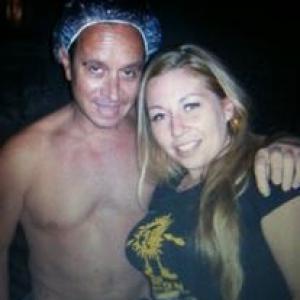 Pauly shore  whiskey business spray tanned dark to perfection while filming in Toronto