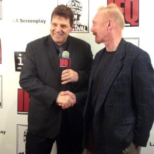 Red Carpet interview with Rich Rossi Director of the Independent Film Quarterly Review Festival at the Raleigh Studios in Hollywood 99 in which Adam appeared won the award in the Best Short Narrative category at the Festival