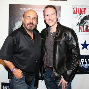 Master Composer Harry Manfredini Friday the 13th Lake Eerie and Director Chris Majors in Los Angeles CA at the House of Blues Sunset Strip for the red carpet event for Lake Eerie