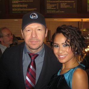 Donnie Wahlberg and Chanty Sok