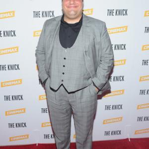 David Fierro at the NY premiere of the Knick
