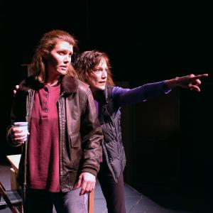 Rachel Carter in theatre production Tongue of a Bird
