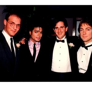 Bill Branca, Michael Jackson, David Goldman, John Branca