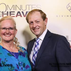 Stanley  Kathleen Brooks  Premier of 90 Minutes In Heaven