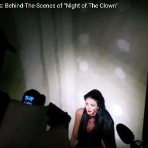 Night of The Clown remake 2016 behind the scenes with Schuylar Whitlea Craig