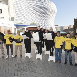 Justice 4 Genocide Awareness Campaign - Birmingham October 2012.