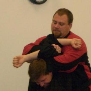 Kyoshi Den Erickson Teaching Martial Arts Classes to Federal,State and Local Law Enforcement ,Demo Trademark 