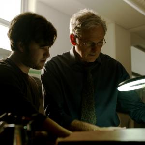 Still of Victor Garber and Haley Joel Osment in Ill Follow You Down 2013