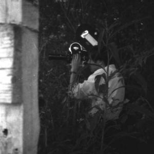 Kuchera photographs his first feature.