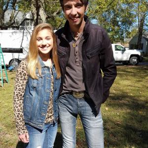 ON SET WITH MO PITNEY. A BOY AND A GIRL THING.
