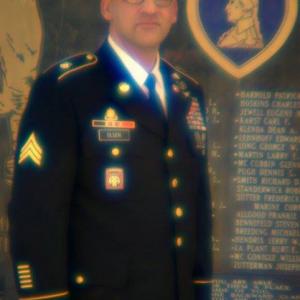 US Army Dress Blues Fort Riley Kansas 2011