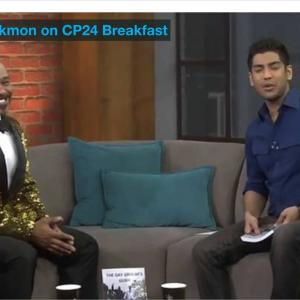 Interview with CP24 breakfast anchor Travis Dhanraj about the new book The Gay Groom's Guide.