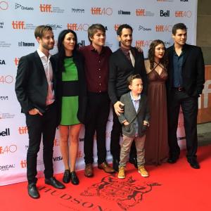 On the 2015 TIFF Red Carpet for the premiere of Closet Monster