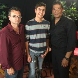Filming together with Executive Producer from NYC Roger Fischer and Actor Tony De Leon