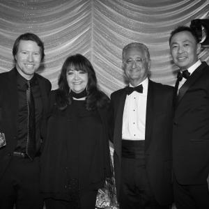 Left to Right: composer Bill Brown, Doreen Ringer Ross, Del Bryant, and Ray Yee.