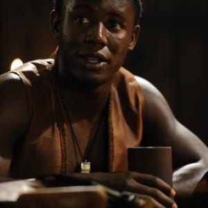 Pacharo Mzembe as Karim in [Sinbad and the Minotaur]