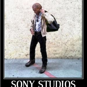 Ronnie C Wright at Sony Studios