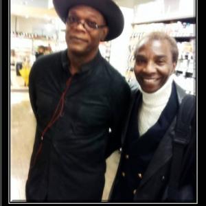 Actors Samuel L Jackson and Ronnie C Wright