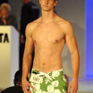 Nic Bradly IMTA Swimsuit Shirtless Runway Model
