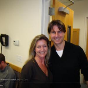 Hanging out with Tom Cruise on the set of  The Romantics 