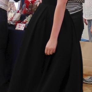 Modeling a dress worn by Ariana Grande at Fashionomics Live Fashion Show