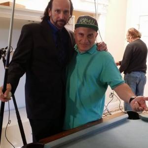 On Set fort he movie Streetz with Director Eddie Rocky Rivera. I play Dr. Sal