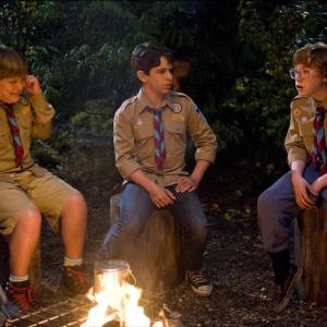 Still of Grayson Russell, Zachary Gordon and Robert Capron in Diary of a Wimpy Kid: Dog Days (2012)
