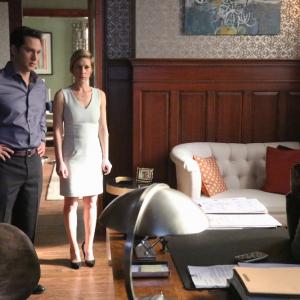 Still of Liza Weil and Matt McGorry in How to Get Away with Murder 2014