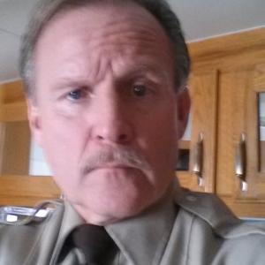 Deputy Sheriff on the set of ABC Blood & Oil