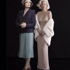 Still of Susan Sarandon and Kelli Garner in The Secret Life of Marilyn Monroe 2015