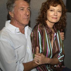 Dustin Hoffman and Susan Sarandon at event of Moonlight Mile (2002)