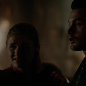 Still of Avery Arnold and Michael Malarkey in The Vampire Diaries