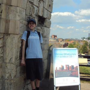 A visit to York and a shot of famous Cliffords Tower