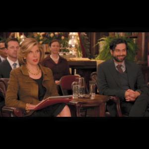 Keo Nozari acting alongside Christine Baranski on CBS networks THE GOOD WIFE as her client Mike Taylor S6 E8 Losers Edit