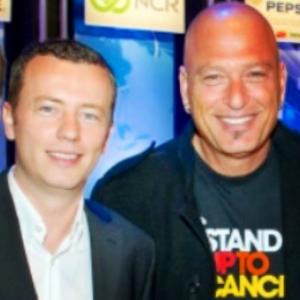 Stand Up To Cancer, left to right Rick Nechio and Howie Mandel