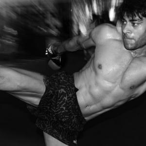 Foto was taken while I was practicing Muay Thai