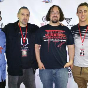 Paul Tumpson, David Rosen, Alex Colonna, and Doug Farra attend Pollygrind Film Festival in Las Vegas