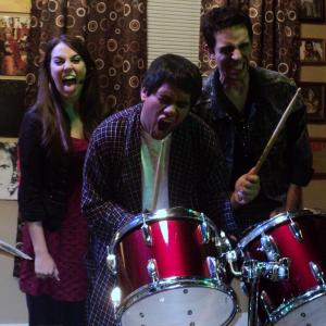 Rebecca Galarza, Scott Mena and Luke Balagia in Band Together (2013)