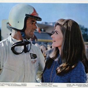 James Garner and Jessica Walter in Grand Prix (1966)
