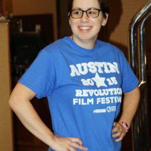 Emily Joseph at the Austin Revolution Film Festival (2015)