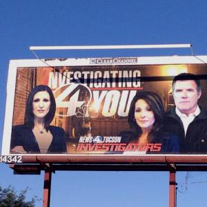 KVOATV billboard in Tucson Arizona