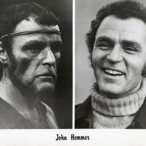 John Hemmer headshot circa 1970s Left Man of La Mancha tour Right Modeling shot