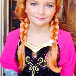 Lainee as Princess Anna from Frozen