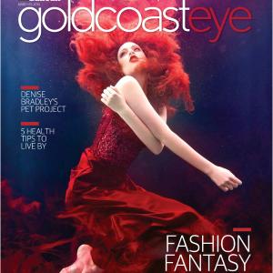 Underwater Makeup Wirk from Beth Mitchells Imaginarium project Cover Gold Coast Eye magazine