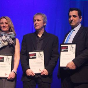Winning the honorary International Reporter award 2014, for the film 