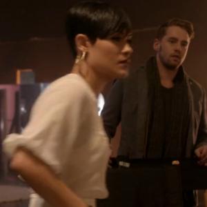 With Grace Gealey in Empire 2015