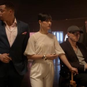 With Terrence Howard Grace Gealey and John Carrafa in Empire 2015
