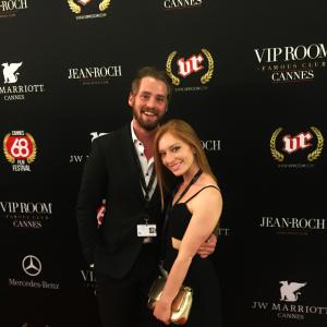 James Tyler and Mallory Snow at Festival de Cannes 2015